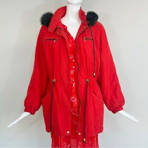 VINTAGE Damselle Medium Bear Jacket Parka Coat Thermolite Stephen’s Colorado